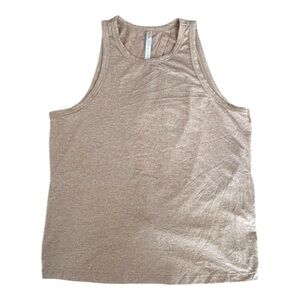 Fabletics Dry-Flex Open Back Twist Tank shorewood heather size XS workout tank‎